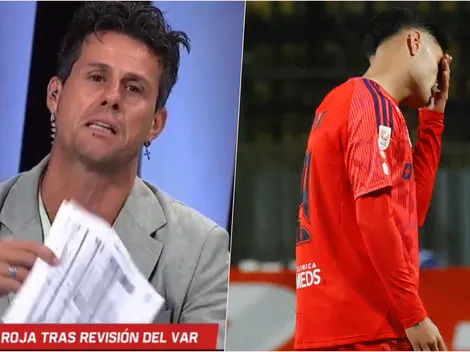 La momento de furia de Rivarola por la errónea expulsión de Altamirano