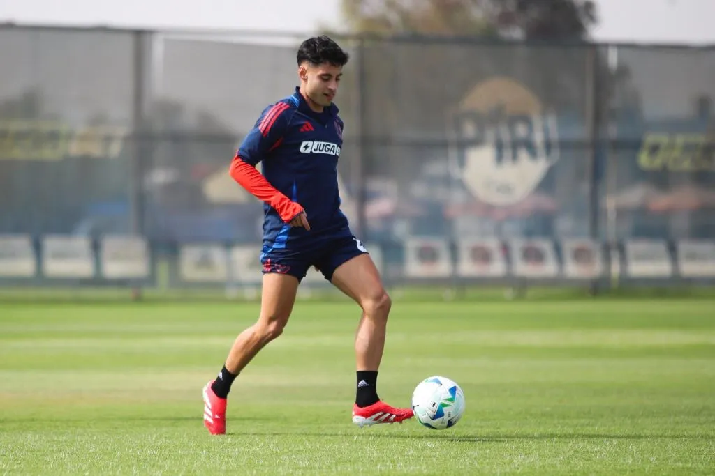 Javier Altamirano es un de las claves de la U para la Copa Libertadores. Foto: U de Chile.