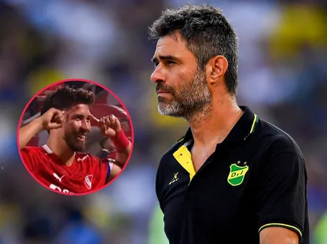 DT de Independiente se rinde ante Felipe Loyola tras su doblete