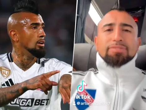 Vidal filtra nueva camiseta de Colo Colo para festejar el centenario