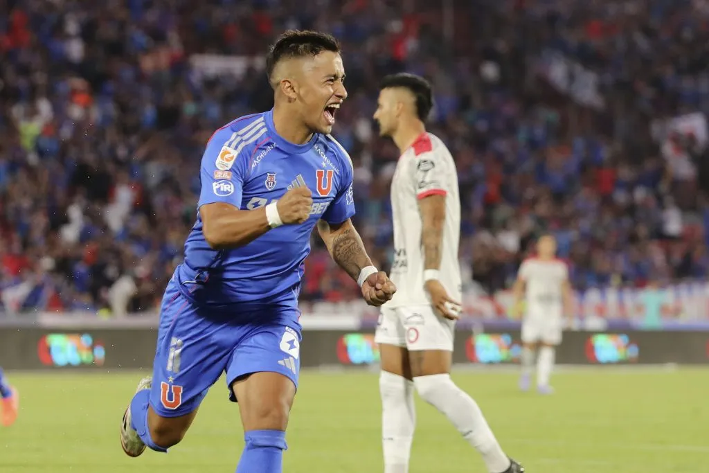 Nicolás Guerra perdió terreno en U. de Chile. Imagen: Photosport