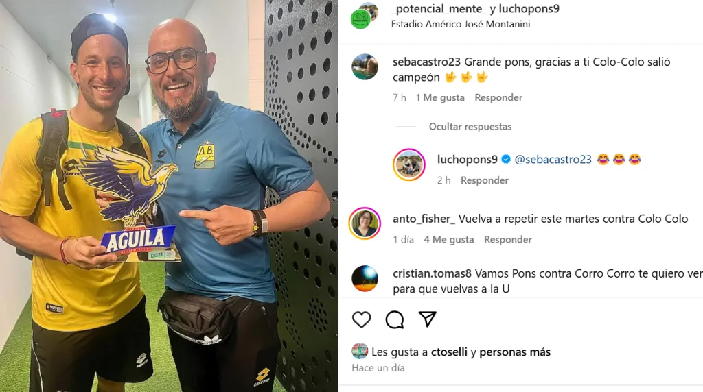 El cruce de Pons con un hincha.