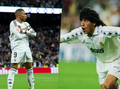 Mbappé acecha reinado de más de 30 años de Zamorano en Real Madrid
