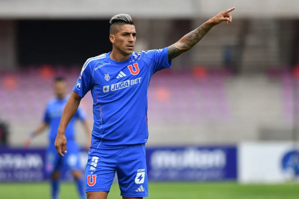 Leandro Fernández calificó a la Copa Libertadores como la más importante, justo en la U que ganó la Copa Sudamericana. Foto: Photosport.