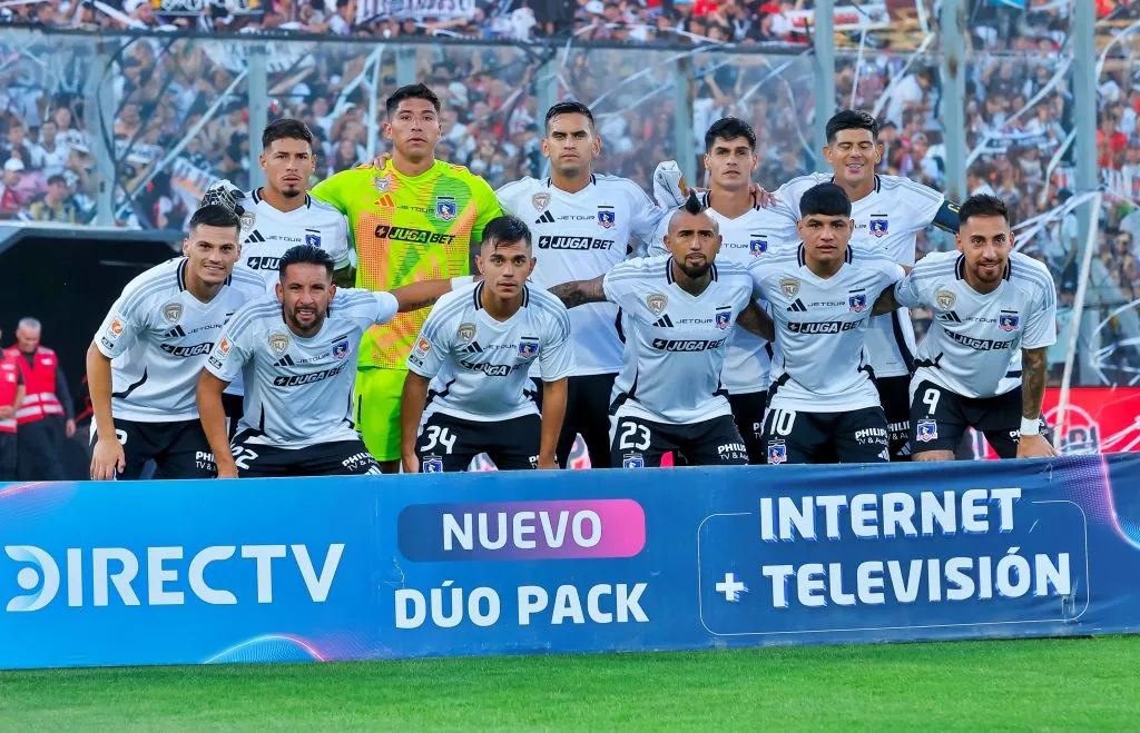 Este es el equipo de Colo Colo que saldría a jugar este martes en Colombia. | Foto: Photosport.