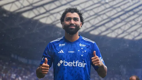 Gabigol brilla con la camiseta de Cruzeiro.