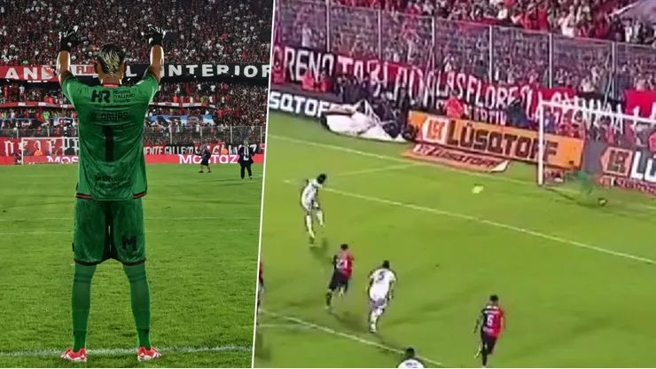 Keylor Navas lleva buenas actuaciones en Newell’s Old Boys, y los hinchas albos desatan su locura tras el duelo con Boca Juniors.