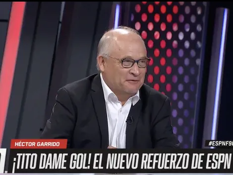 Tito Garrido calienta su debut como relator de Colo Colo en ESPN