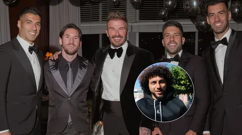 Maxi Falcón no estuvo en el cumple de David Beckham.