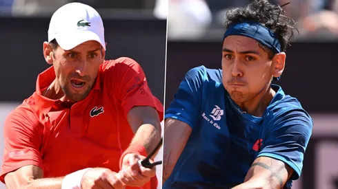 Novak Djokovic y Alejandro Tabilo