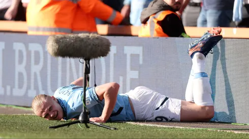 Erling Haaland le dio una mala noticia al Manchester City en su lucha por la Premier League.