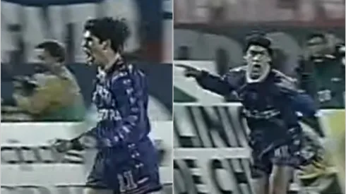 Marcelo Salas y su gol ante Botafogo.