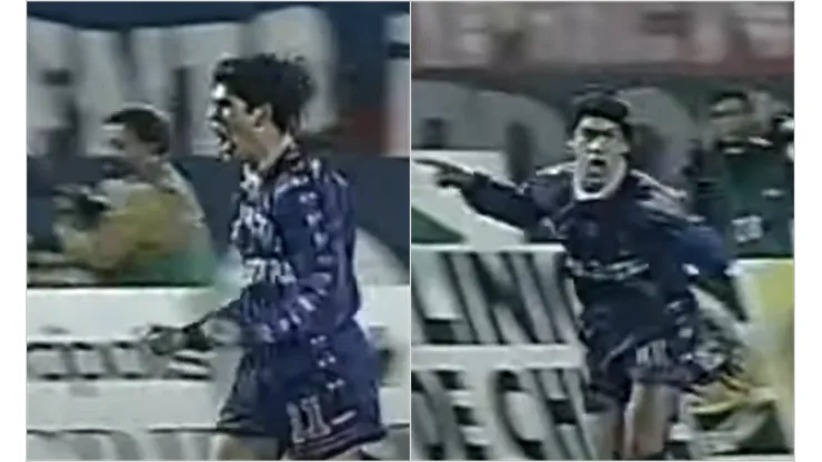 Marcelo Salas y su gol ante Botafogo.