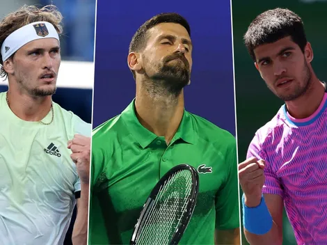 Ex figura del tenis sentencia a Djokovic, Alcaraz y Zverev