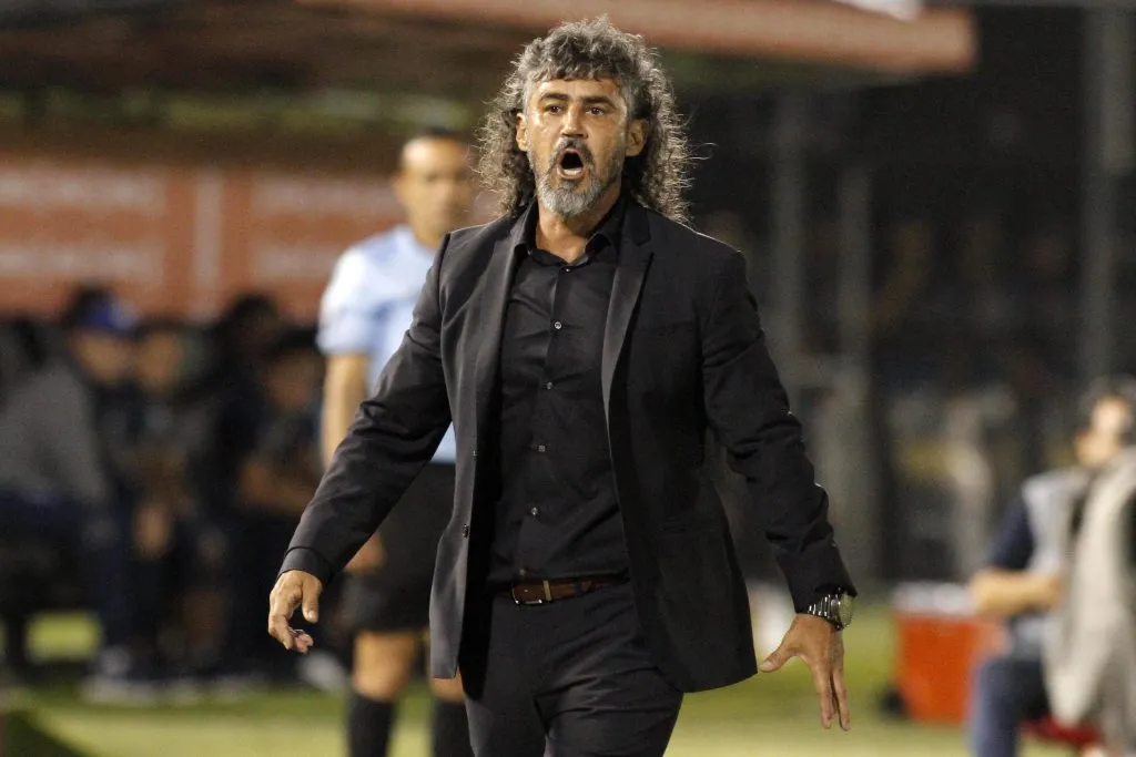 Leonel Álvarez en 2019 ante U. Católica. Imagen: Photosport