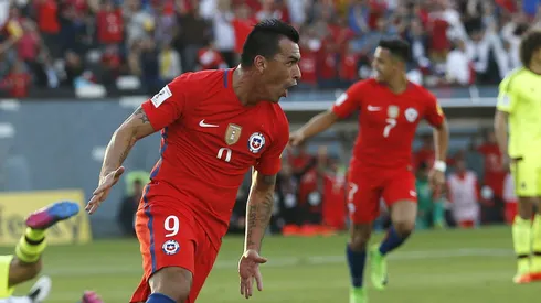 Esteban Paredes anotó 12 goles por Chile.