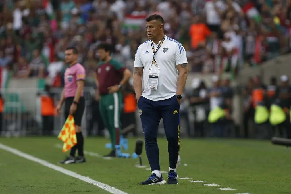 Jorge Almirón en el Maracaná. (Ricardo Moreira/Getty Images).