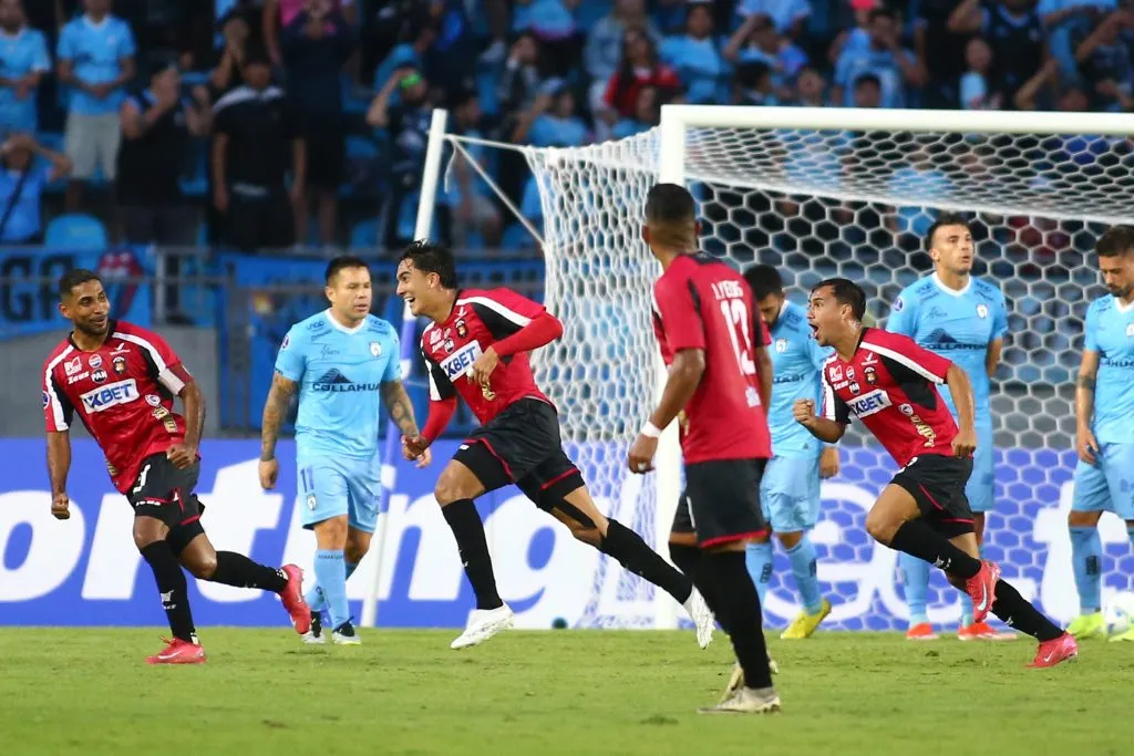 Caracas marcó dos golazos ante Iquique. Foto: Alex Diaz/Photosport