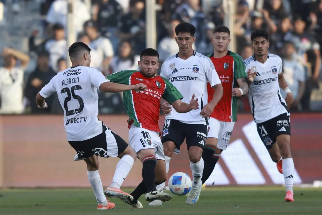 Tomás Alarcón fue titular en el duelo ante Palestino que el Cacique igualó 1-1 en la 6° fecha de la Liga de Primera. (Felipe Zanca/Photosport).
