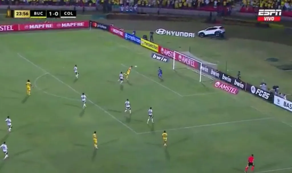 El gol de Luciano Pons ante la pésima marca de Colo Colo.