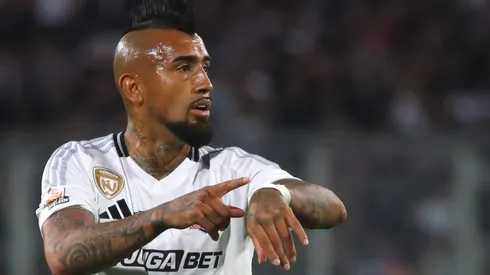 Arturo Vidal golpeó la mesa luego del empate de Colo Colo en Copa Libertadores.