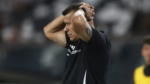 Jorge Almirón analizó el sufrido empate de Colo Colo en Copa Libertadores.