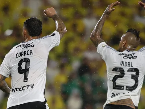 Vidal revela por qué le cedió el penal a Javier Correa en Colo Colo