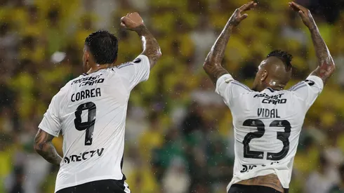 Arturo Vidal habló sobre Javier Correa, figura clave del empate