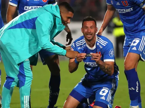 ¿Dedicado a la U? Pons aclara su celebración ante Colo Colo