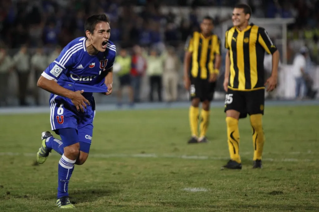Matías Rodríguez vivió jornadas épicas de Copa Libertadores con U de Chile. Foto: FELIPE ZANCA/PHOTOSPORT