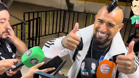 Arturo Vidal sabe que es muy bienvenido en Colombia.