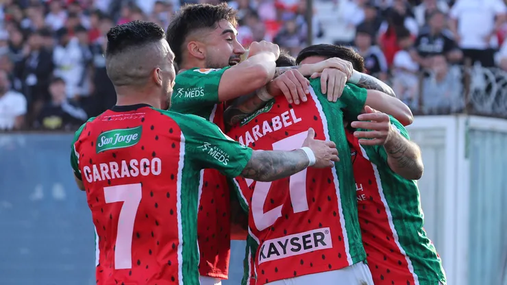 Junior Marabel marcó el gol del empate 1-1 contra Colo Colo en el último partido de Palestino.