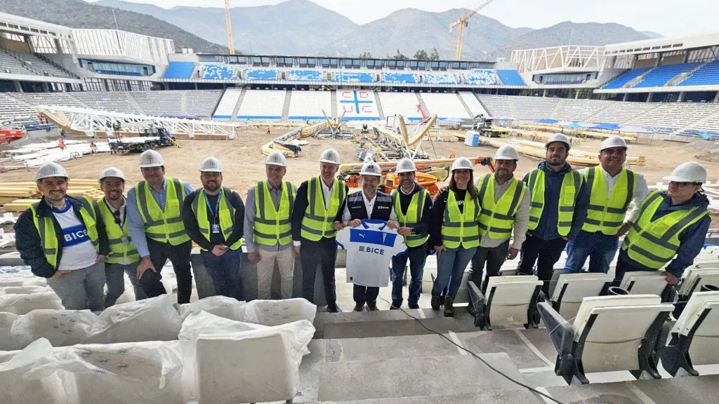 Este miércoles se anunció la fecha de apertura del Claro Arena, el nuevo estadio de Universidad Católica. Foto: Cruzados.