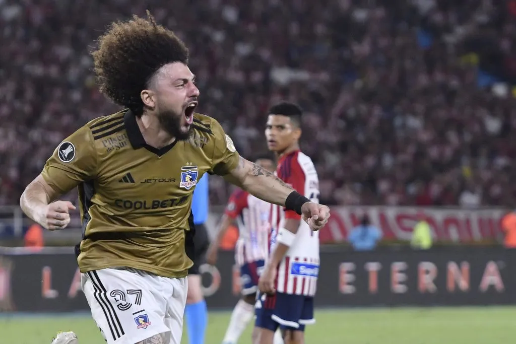 La figura de Maximiliano Falcón en Colo Colo sigue sin poder olvidarse. | Foto: Getty Images.