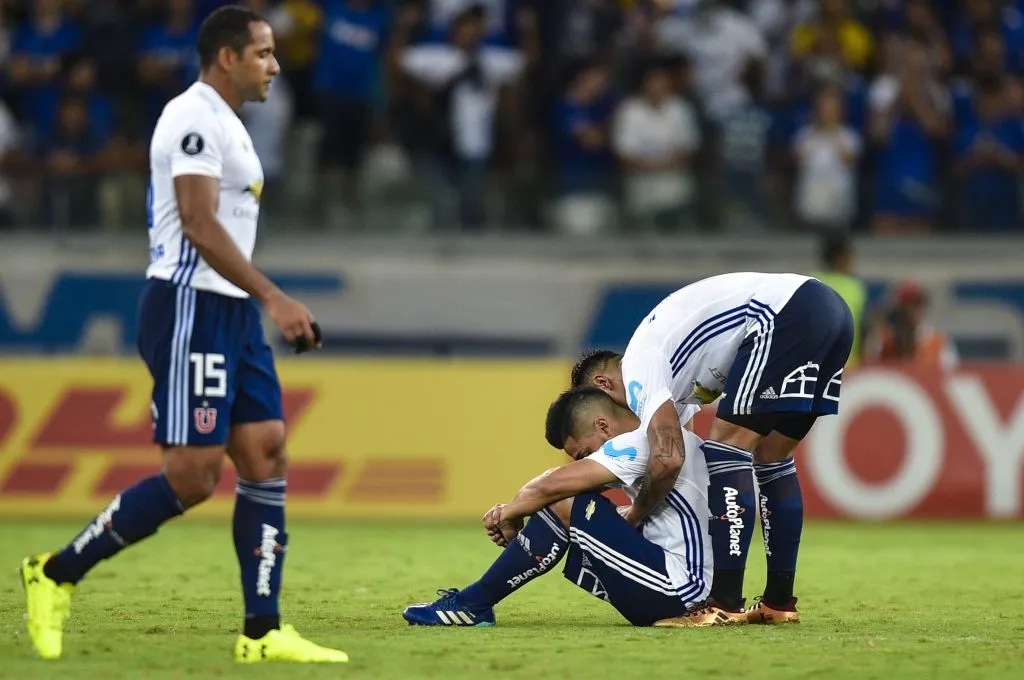 Jean reconoció que aún lamenta aquella caída de la U ante Cruzeiro (Photo by Pedro Vilela/Getty Images)