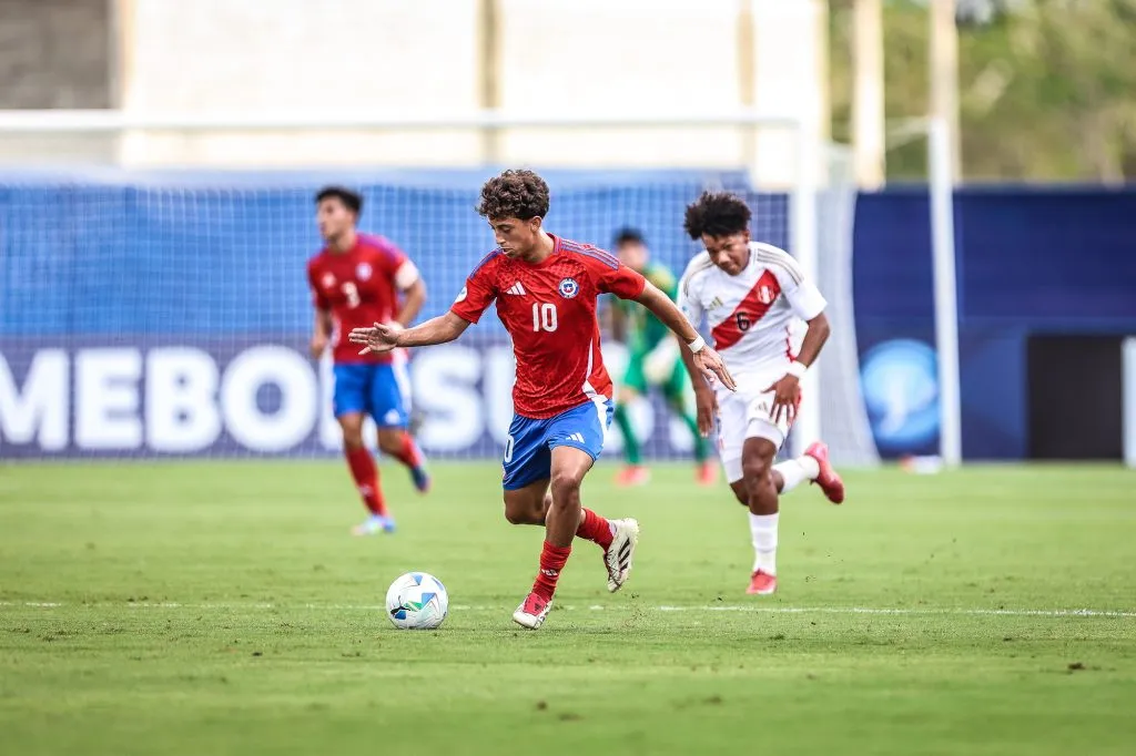 Zidane Yáñez es una de las figuras de la selección chilena Sub 17