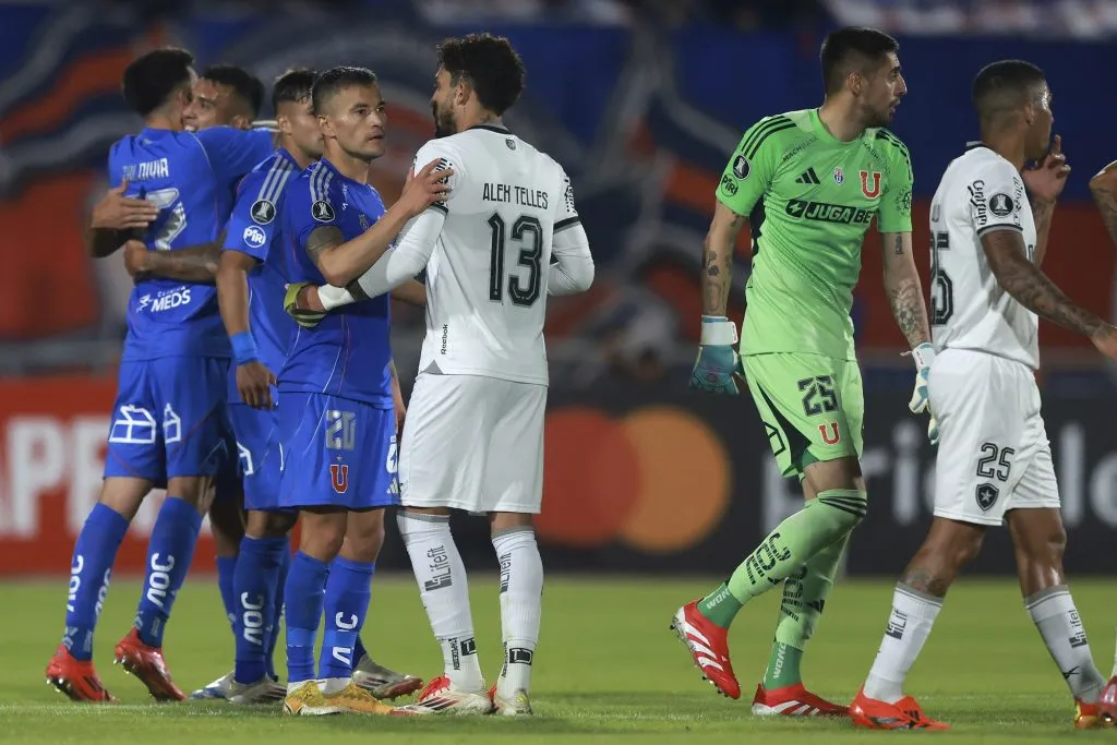 Triunfo de la U y emoción de Charles contra Botafogo.