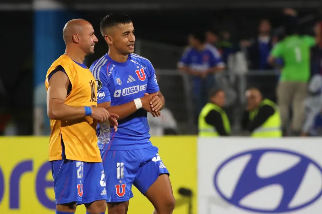 Nicolás Guerra fue una de las figuras en el triunfo de Universidad de Chile sobre Botafogo. | Foto: Photosport.