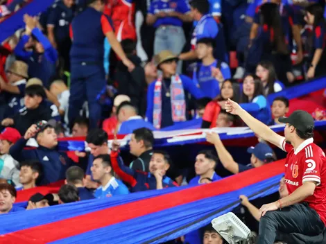 No se vio por la tv: La pareja del momento que vibró con la U en el Nacional