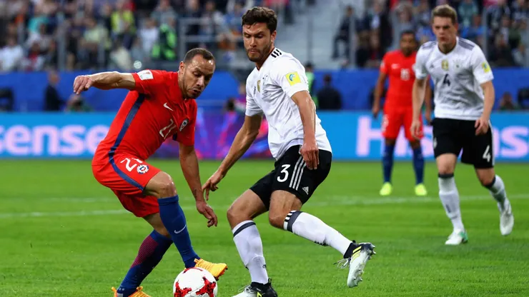 Marcelo Díaz lamenta haber perdido la Copa Confederaciones