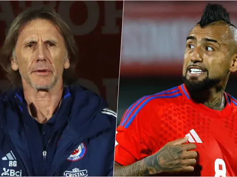 Gareca revela cómo se lleva con Vidal en la Roja