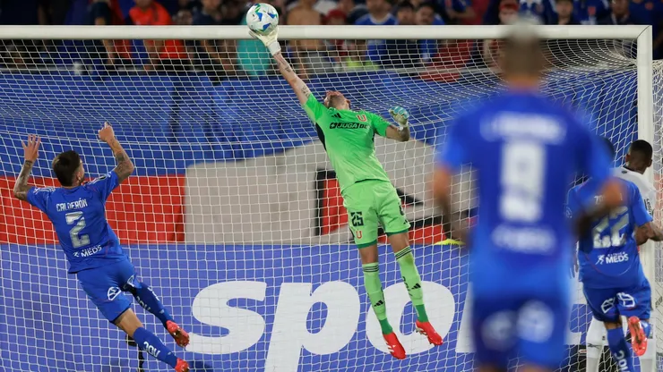 Gabriel Castellón fue clave en triunfo de la U en Copa Libertadores.