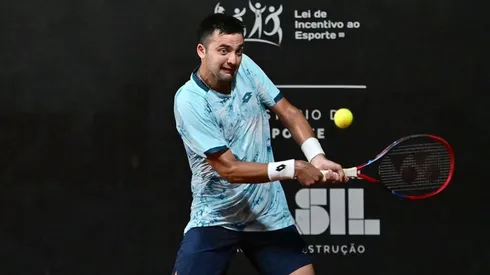 Tomás Barrios en el Challenger de Campinas