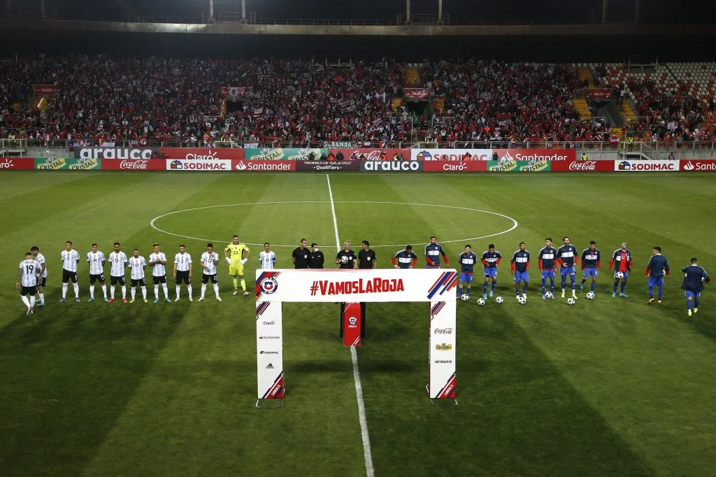 Chile contra Argentina en Calama el 2022.