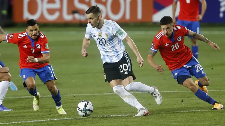 El recordado partido de Chile contra Argentina en Calama.