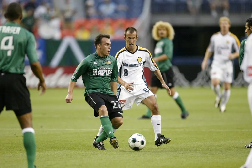 Palacios jugó en Colorado Rapids el 2002