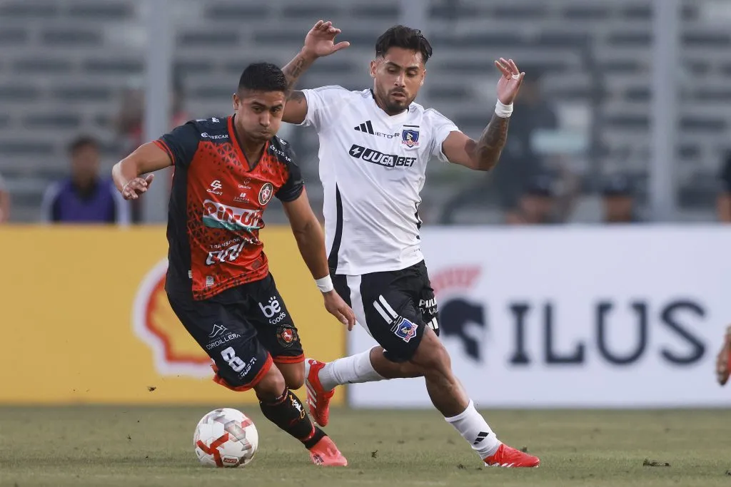 Marcos Bolados apenas ha jugado cuatro partidos oficiales en Colo Colo en lo que del 2025. | Foto: Photosport.