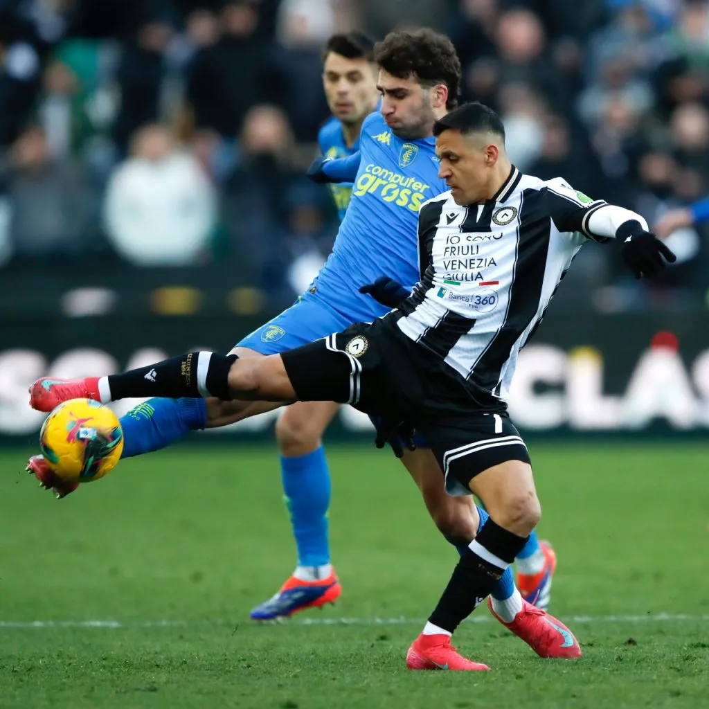 Alexis Sánchez firmó este 2025 la peor temporada de su carrera en Europa (Getty Images)