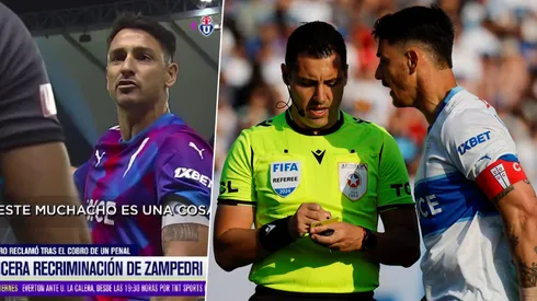 Fernando Zampedri protagonizó tenso diálogo con árbitros que, además, se encerraron en protesta.