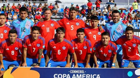 La Roja clasificó por primera vez al Mundial de fútbol playa.